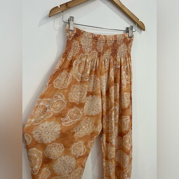 Lotus and Luna Pants Womens Small Medium Harem Boho Hippie - Picture 2 of 5